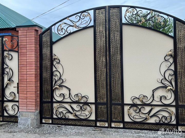 Кованные ворота