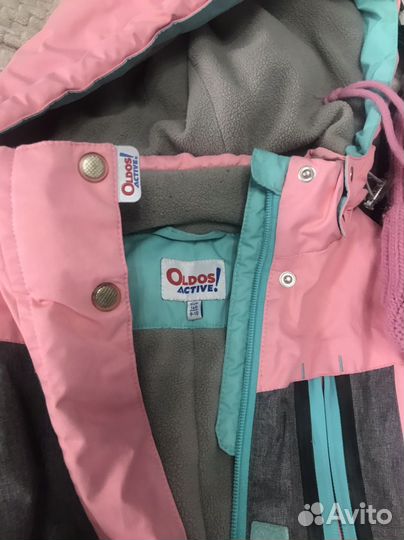 Зимний комбинезон для девочки 134 140