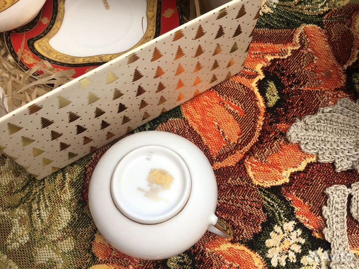 Кофейные чашки костяной фарфор