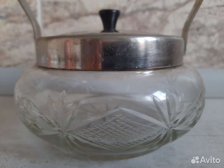 Сахарница ссср/рюмки СССР