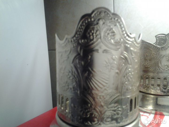 Подстаканник и чернильница