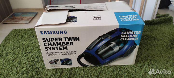 Пылесос Samsung SC8836 синий