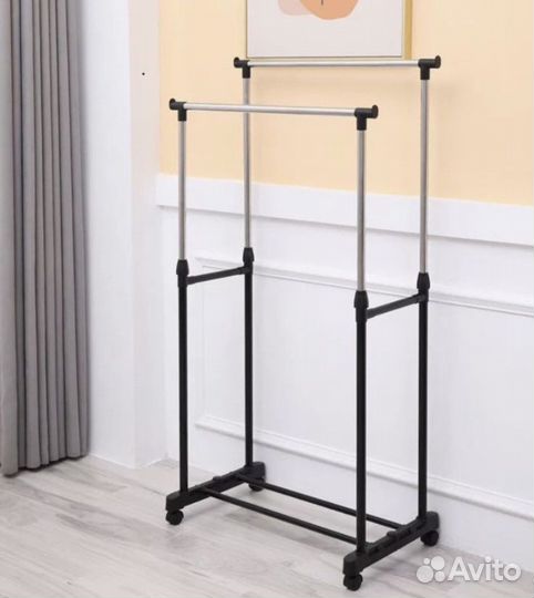 Вешалка напольная рейл