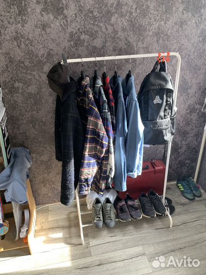 Вешалка напольная рейл