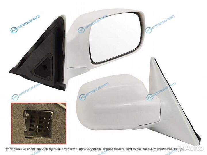 ST-HN12-940-1 Зеркало hyundai terracan 01-07 RH