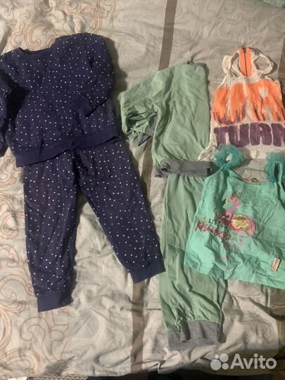 Вещи пакетом на девочку 98-104