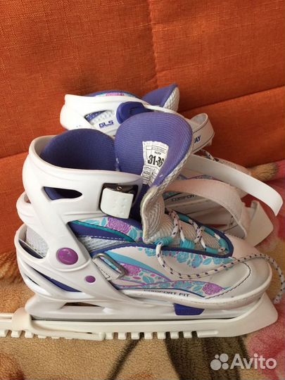 Коньки фигурные детские бу