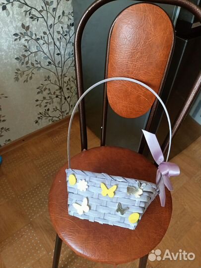 Плетеные корзинка