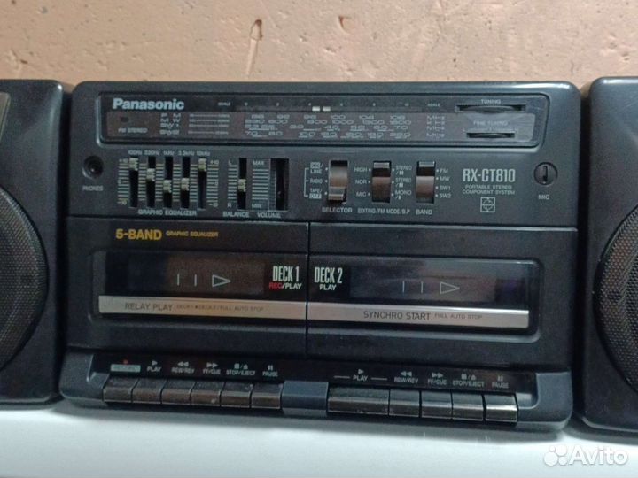 Магнитола panasonic rx ct810