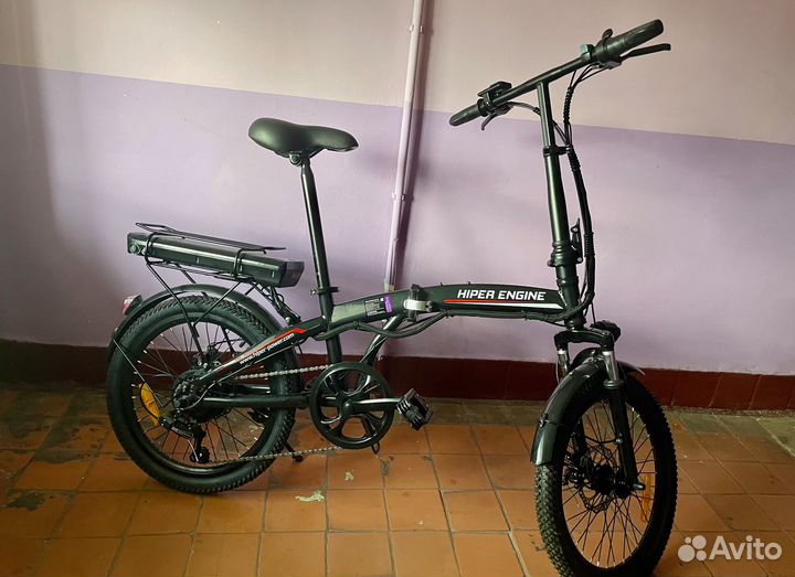 Электровелосипед складной Hiper Engine Fold X3
