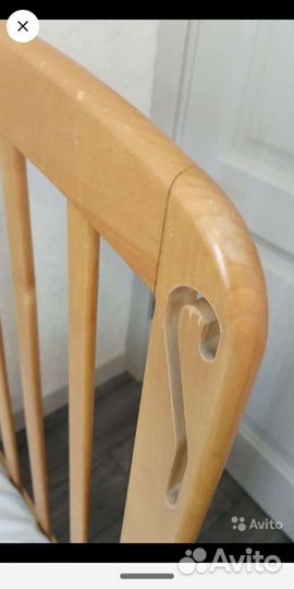 Кровать из бука, матрас, бортик