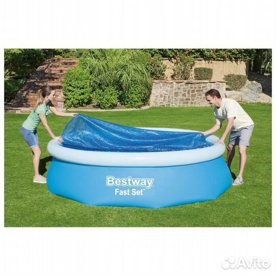 Тент солнечный для бассейнов 305см (D289см)