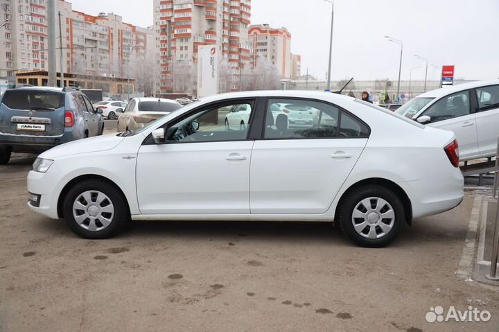 Skoda Rapid 1.6 МТ, 2018, 186 000 км