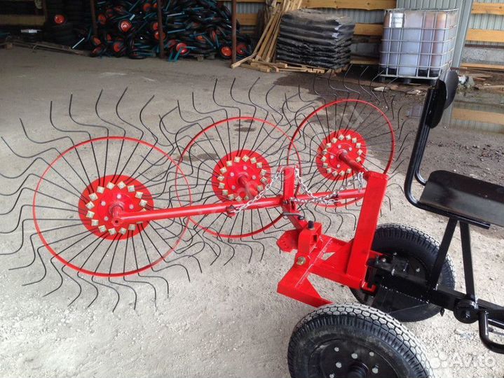 Грабли-ворошилка колесно-пальцевая вм-3 Пахарь