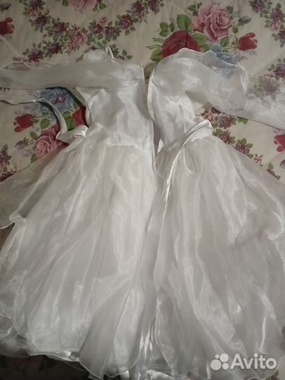 Платье для девочки на 4-6 лет