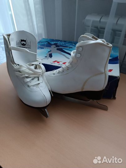 Коньки фигурные детские 33/34 размер