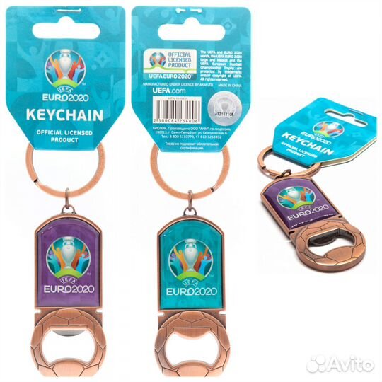Набор 7 открывалок Уефа Евро 2020