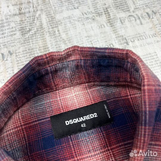 Женское платье рубашка Dsquared2, оригинал