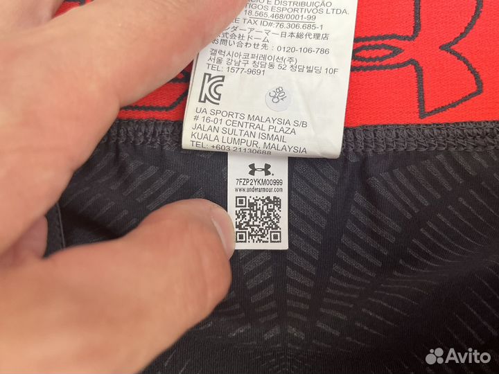 Under Armour 2/3 L оригинал мужские тайтсы