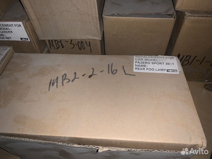 Фонарь в задний бампер Pajero Sport 2008-2015