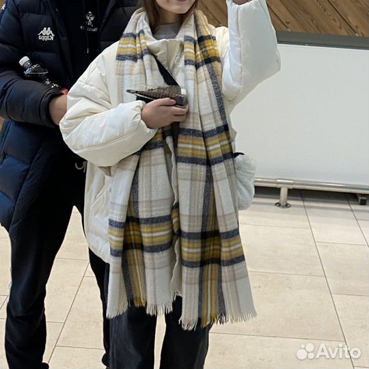 Шарф hm в клетку