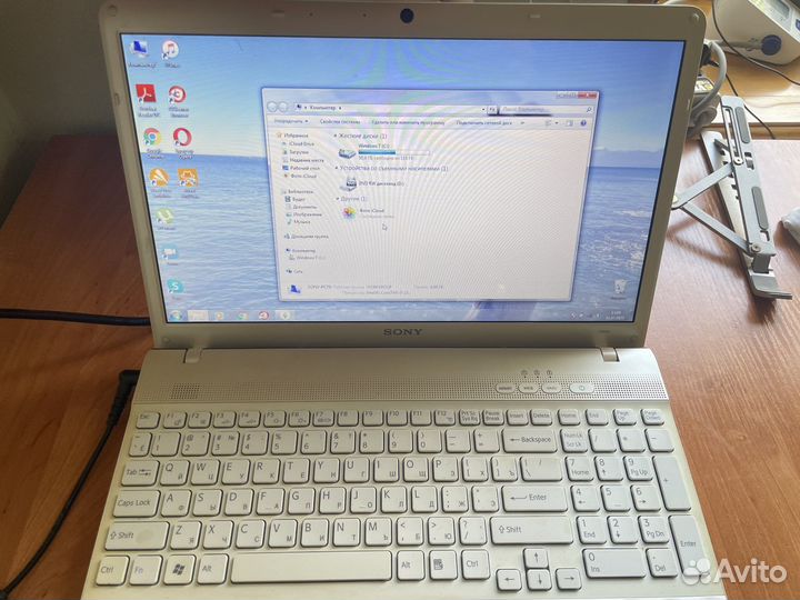 Ноутбук sony vaio