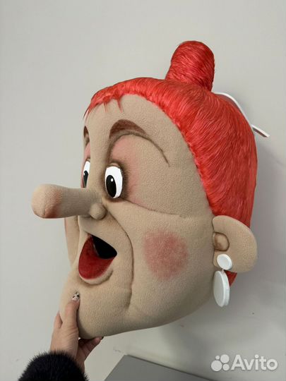 Голова ростовой куклы фрекен бок