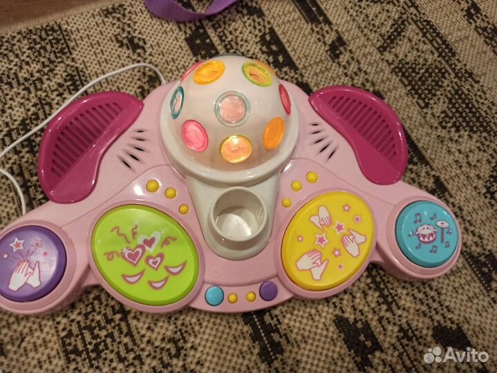 Набор Winfun Гитара детская с микрофон и светом