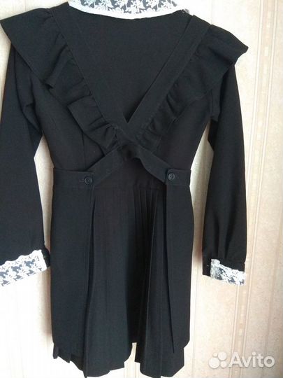 Школьный фартук чёрный 1-3 класс