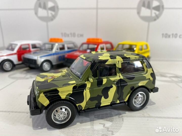 Инерционная машинка нива спецмашина