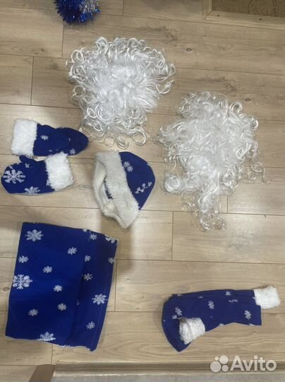 Костюм деда мороза и снегурочки