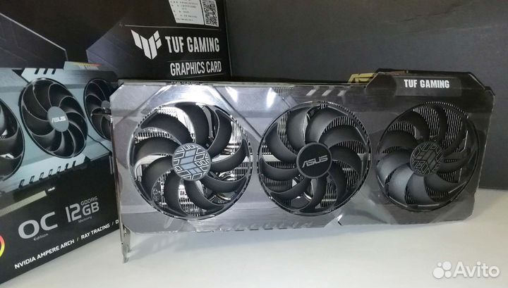 Видеокарта Asus RTX 3060 TUF gaming 12Gb