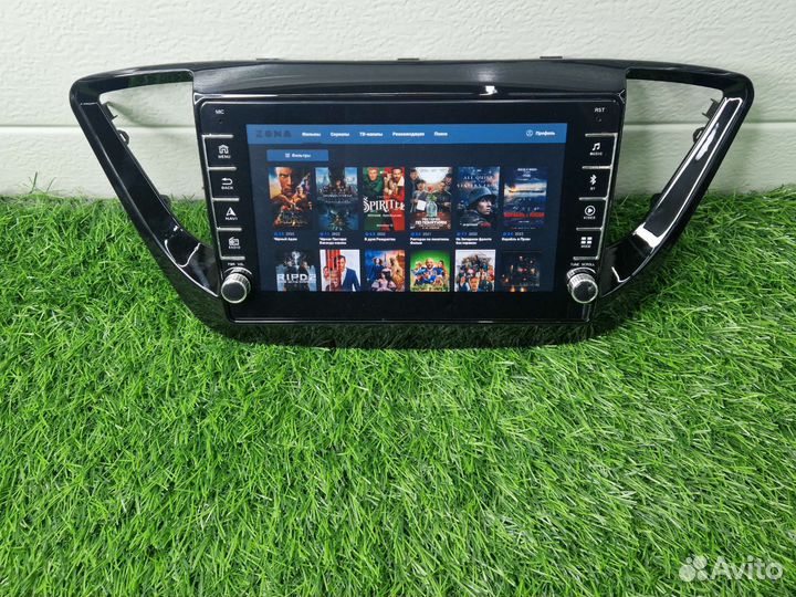 Магнитола Андроид Хёндай Солярис 2 IPS крутилки