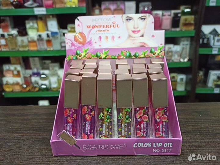 Блеск для губ с фруктовой эссенцией 6 гр