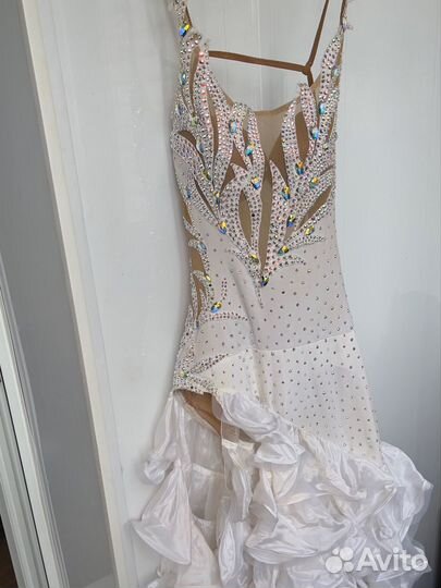 Платье для бальных танцев латина ю2