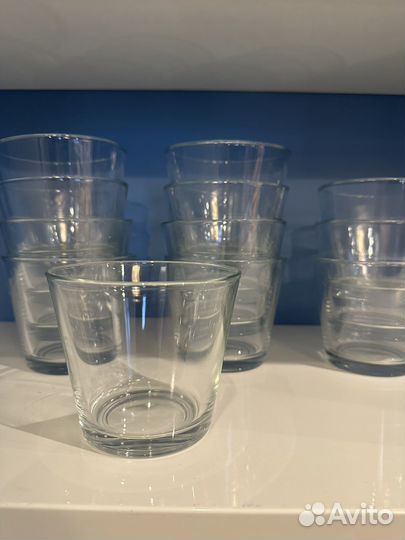 Стакан чаша пиала IKEA под свечу оригинал