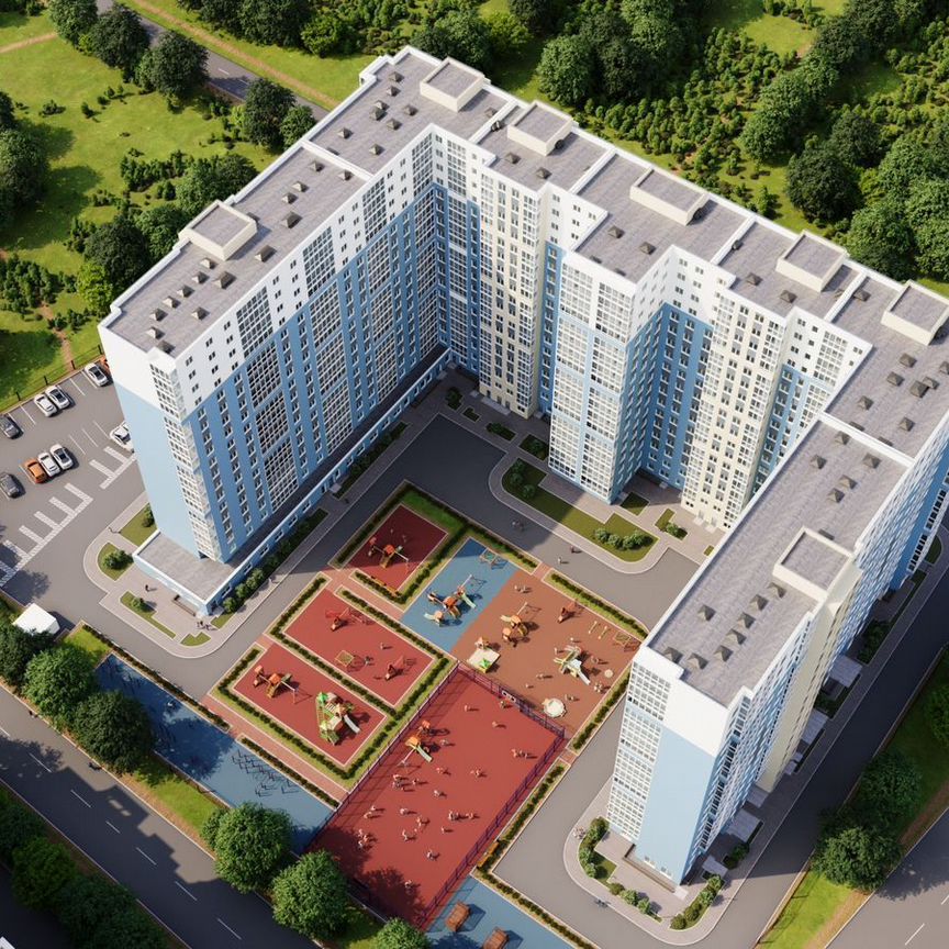 1-к. квартира, 34,3 м², 10/19 эт.