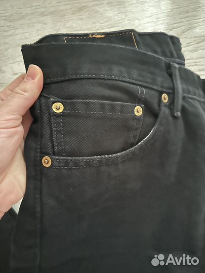 Джинсы мужские черные Levis 751