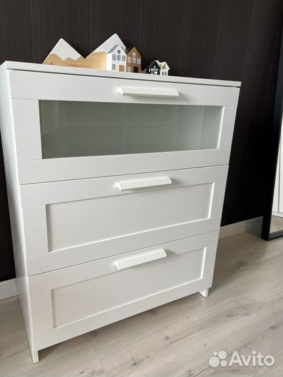 Комод IKEA бримнэс белый