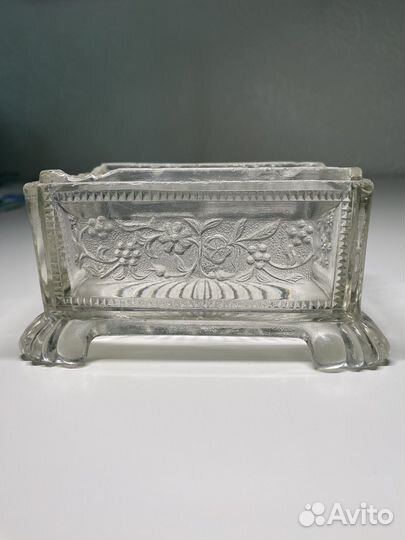 Шкатулка чайница стекло аникварное в реставрацию