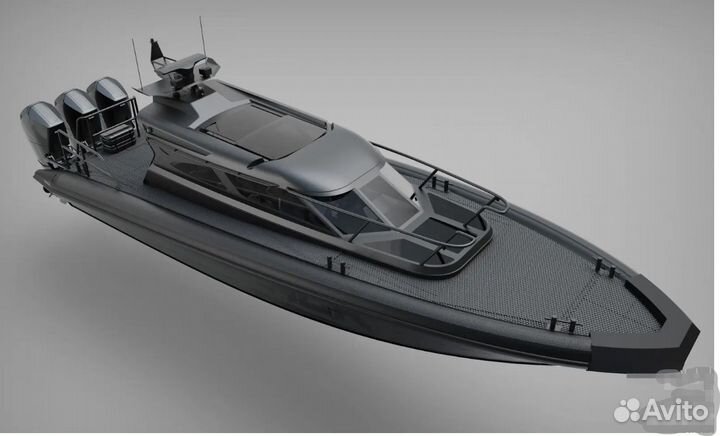Алюминиевый скоростной катер Marell M12 RIB