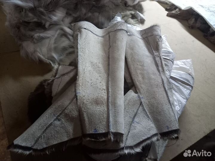 Пошив заготовок унтов