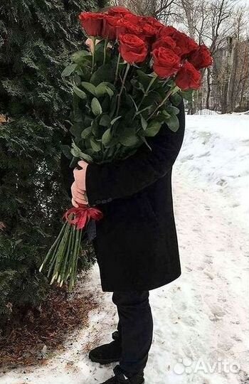 Высокие розы Гигантские розы Доставка цветов