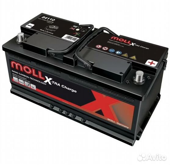 Аккумулятор moll X-TRA Charge 110R 900 А обр