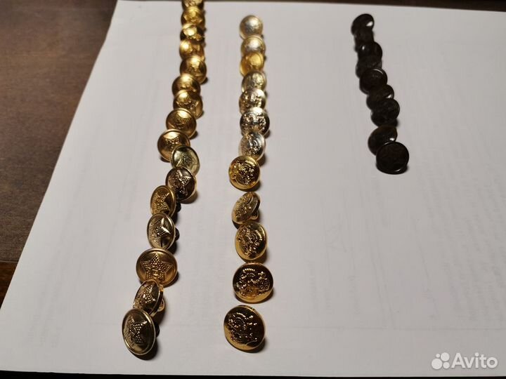 Кокарды, эмблемы, пуговицы, звездочки