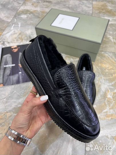 Лоферы Tom Ford на меху