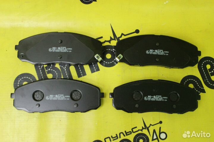 Колодки тормозные передние KIA carnival III