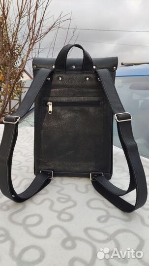 Рюкзак кожаный 