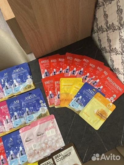 Тканевая маска для лица 10шт