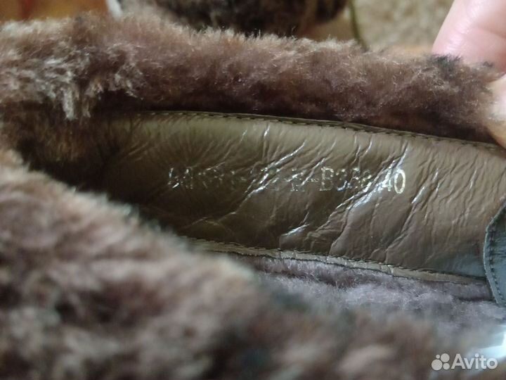 Ботильоны натуральная кожа